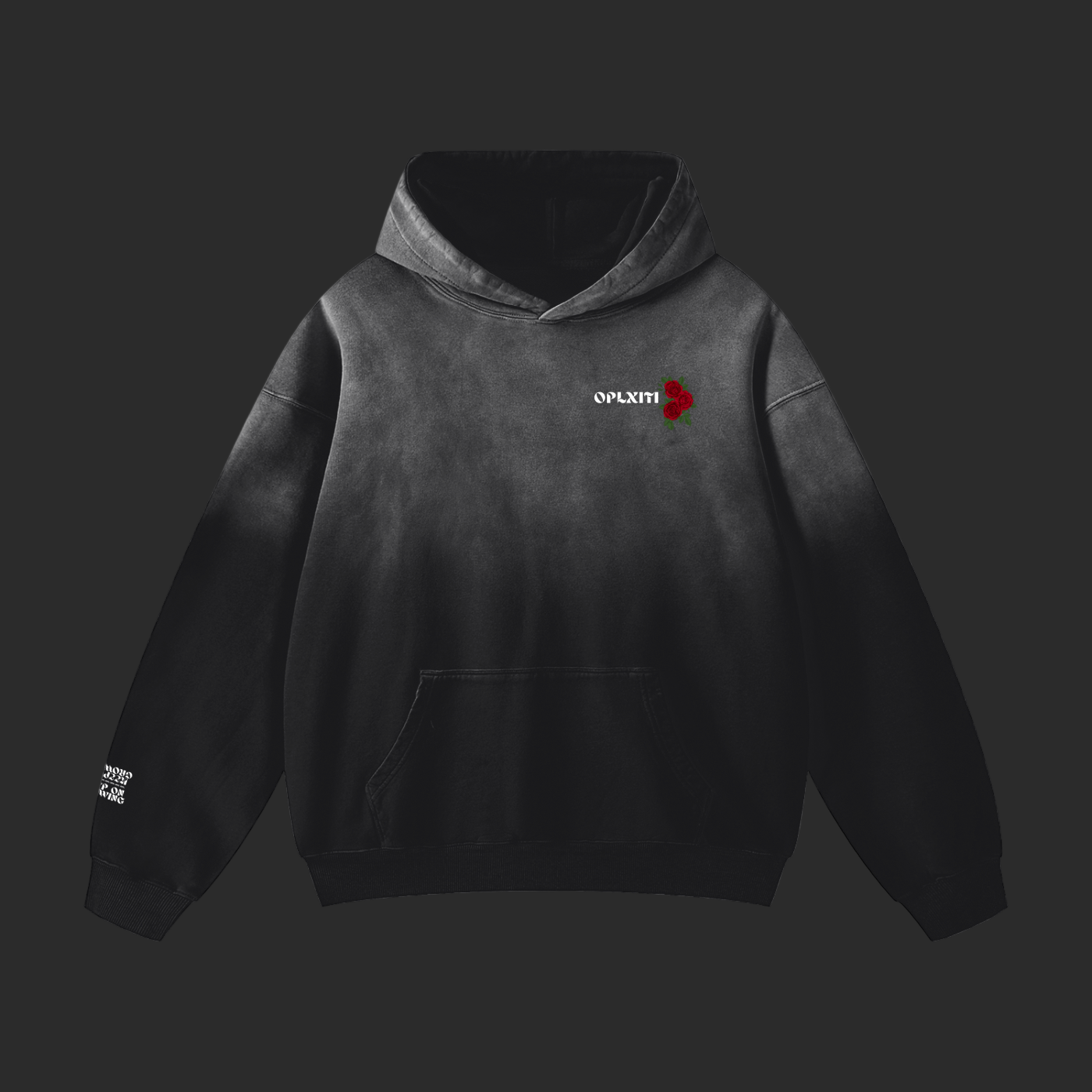 OPLXITI Rose Graphic Hoodie