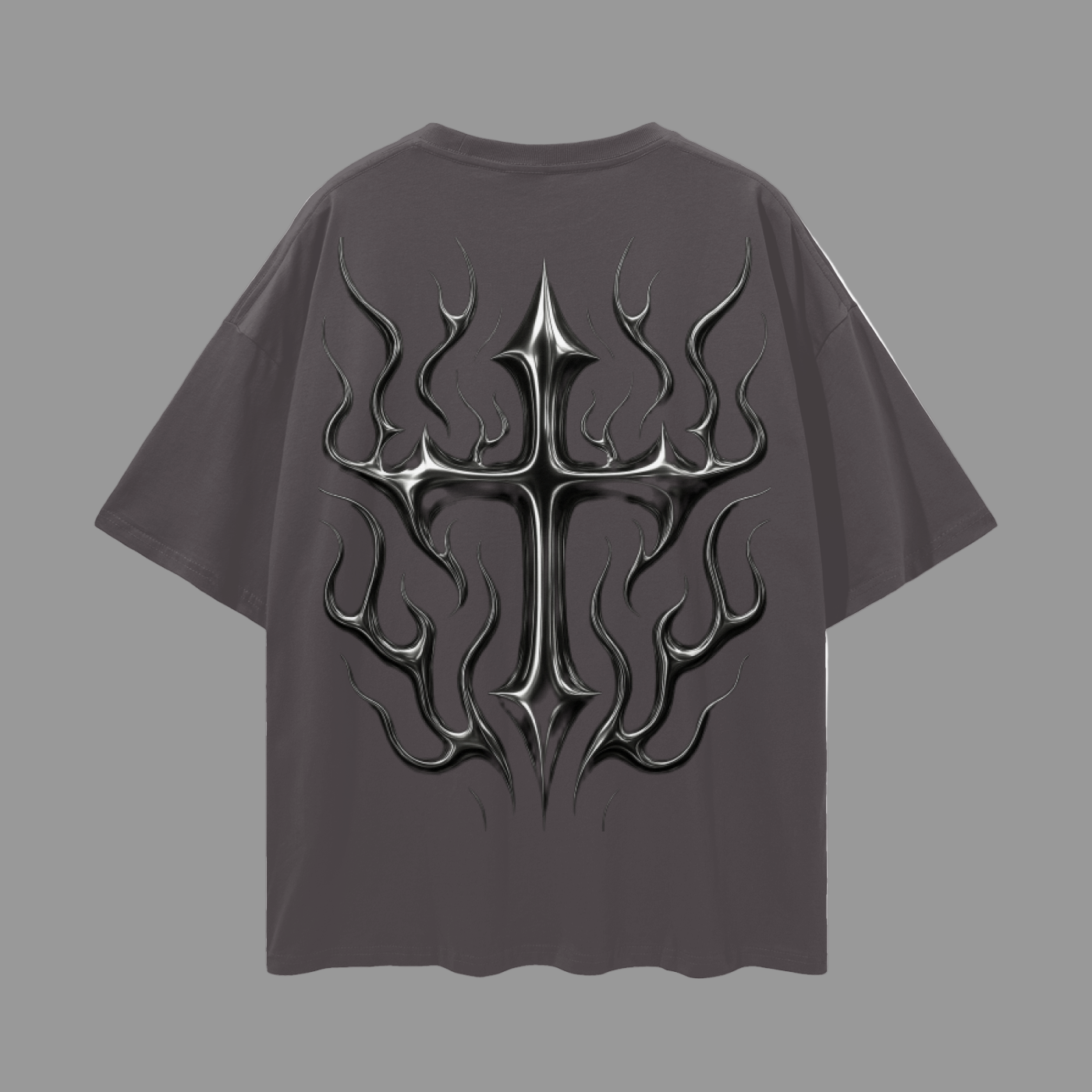 Metal Cross Graphic Tee