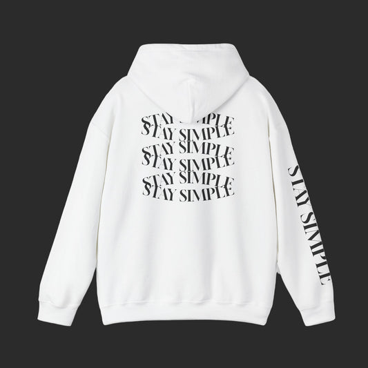 STAY SIMPLE Graphic Hoodie sleeve graphic