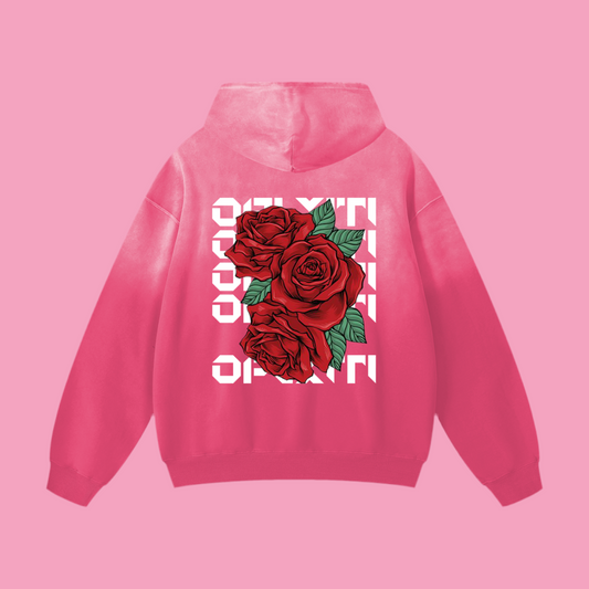 OPLXITI Rose Graphic Hoodie