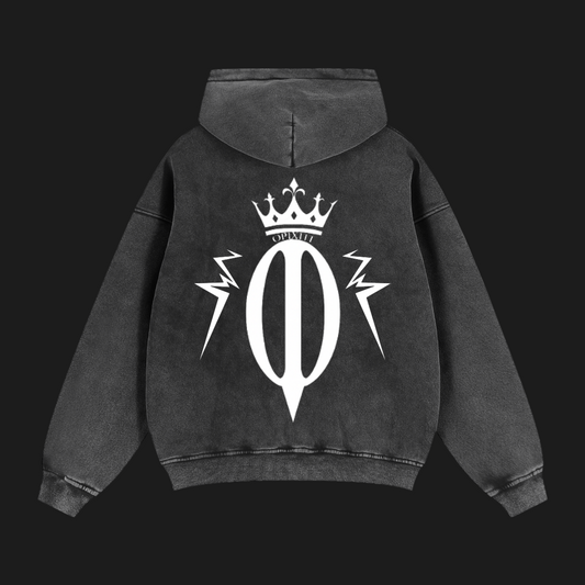OPLXITI Graphic Zip-Up Hoodie