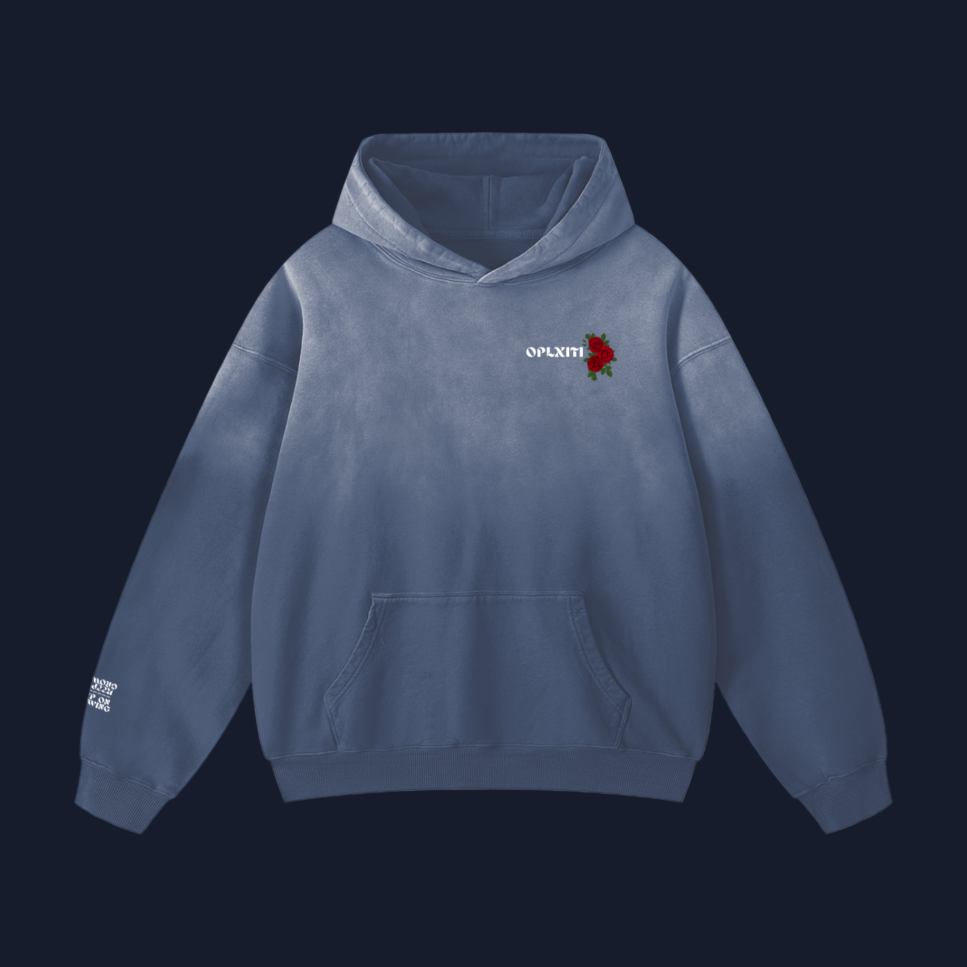 OPLXITI Rose Graphic Hoodie