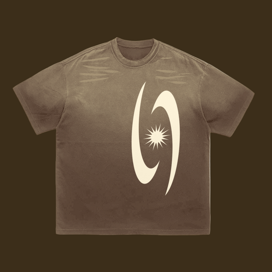 EXIST Brown Graphic Tee